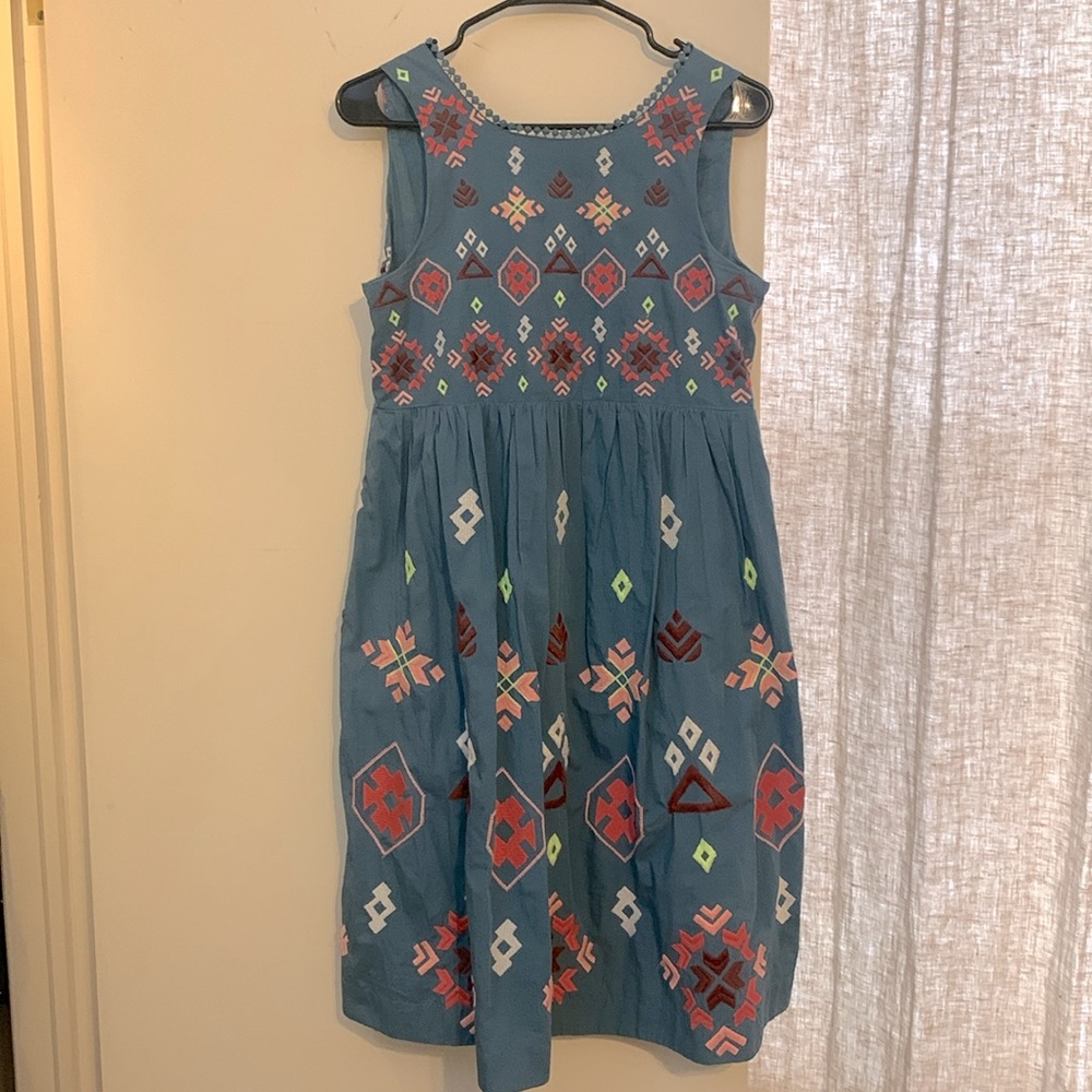 Anthropologie Euc Gorgeous Patterned Embroidered … - image 1